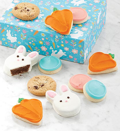 Easter Bunny Brownies & Cookies